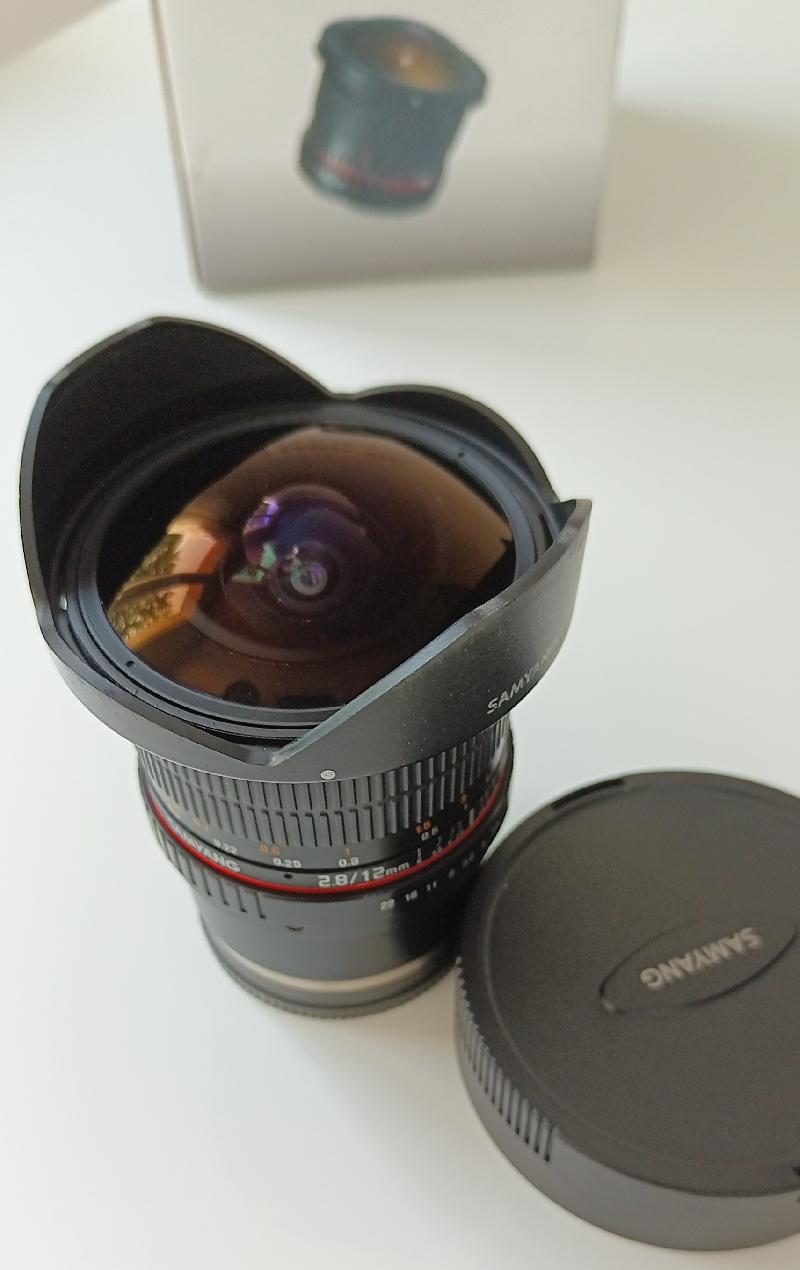 Samyang 12mm fisheye monture Sony E Samyang 12mm fisheye monture Sony E
