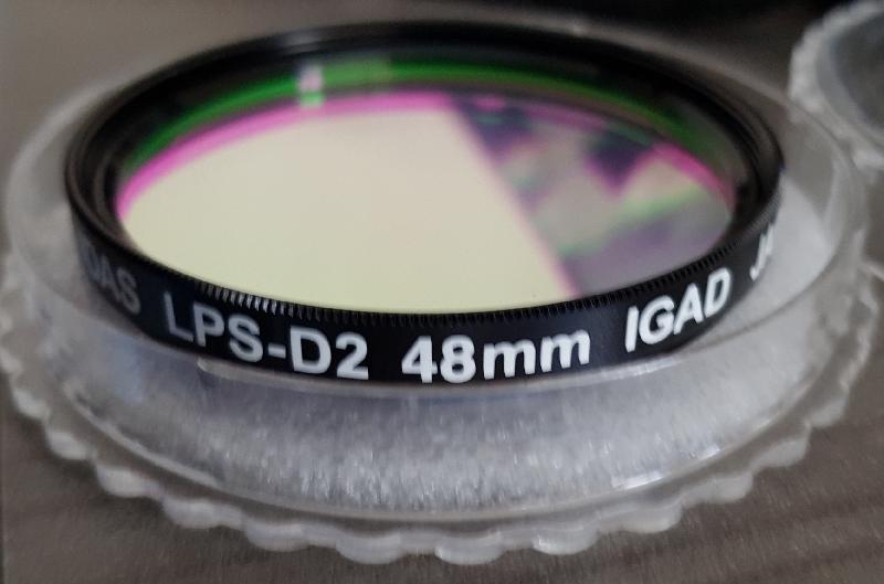 filtre IDAS LPS D2 48mm neuf filtre IDAS LPS D2 48mm neuf