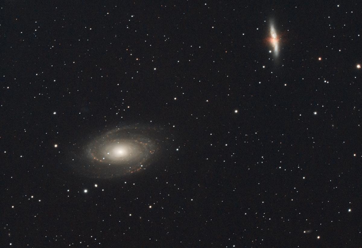 Duo Galactique M81-M82 Duo Galactique M81-M82