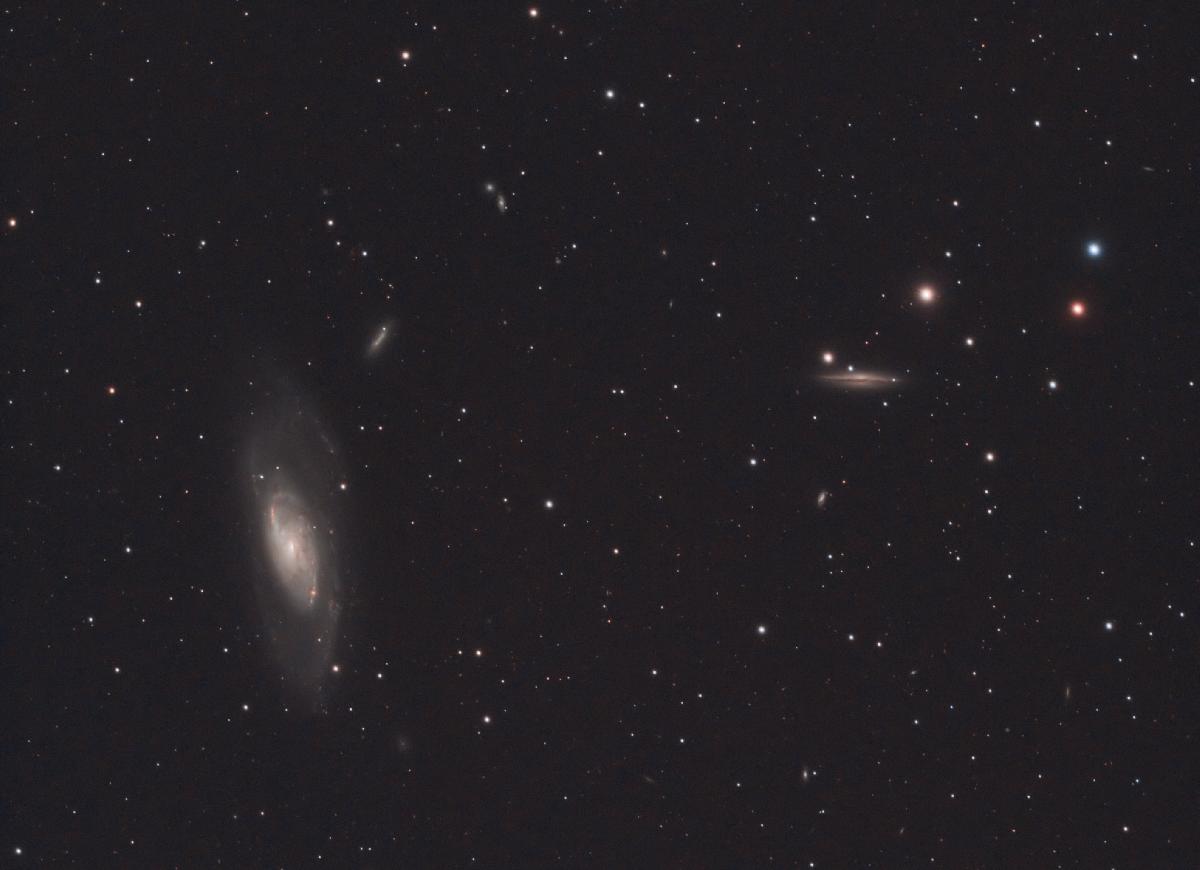 M106 + NGC4217 M106 + NGC4217