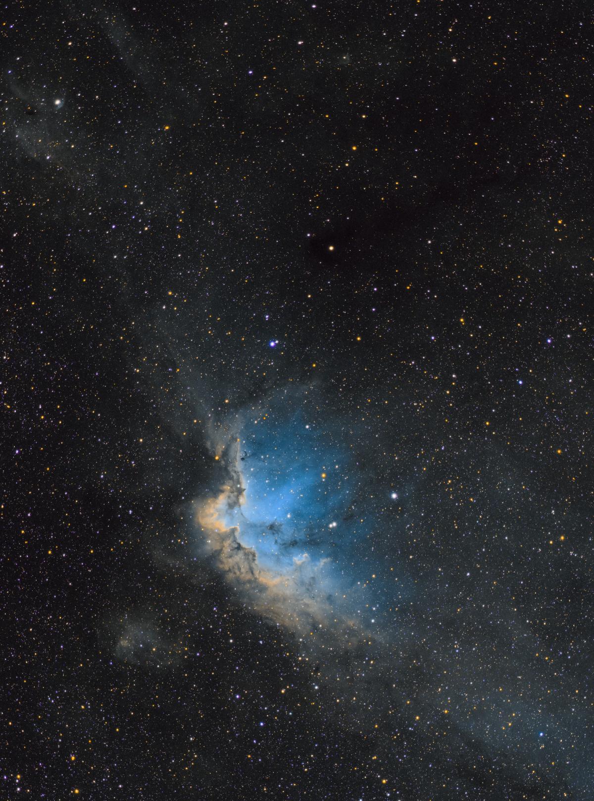 Le Sorcier (NGC7380) fait son SHO