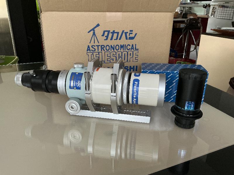 Takahashi FS-60CP + réducteur 60CP FU 0.65x