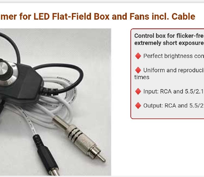 Lacerta LED flatfield box 290mm