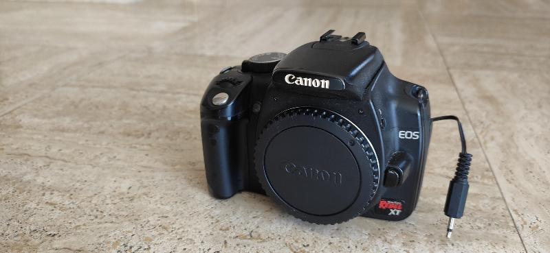 Canon 350D defiltré avec sonde et correcteur Hotech