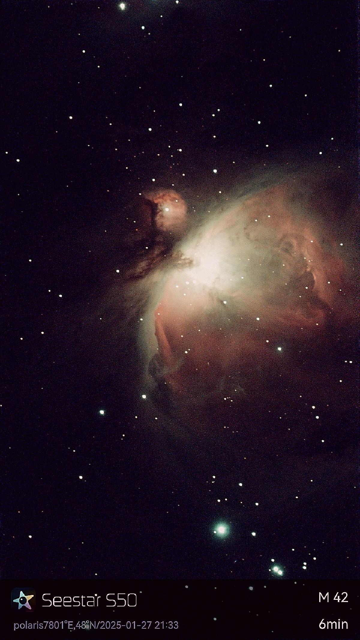 Nébuleuse d'orion