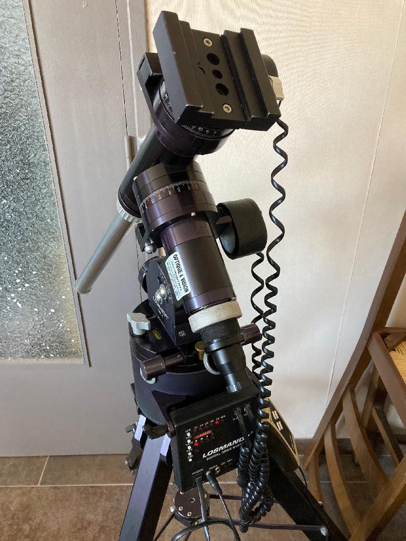 Monture Losmandy GM8 stepper