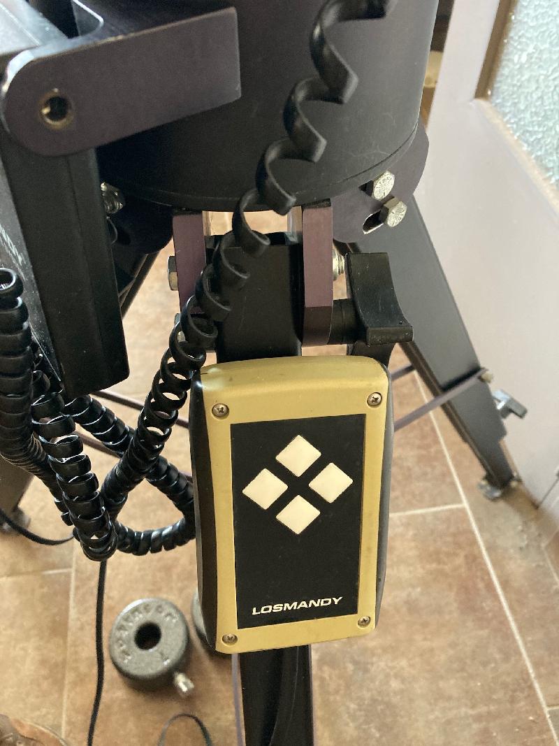 Monture Losmandy GM8 stepper