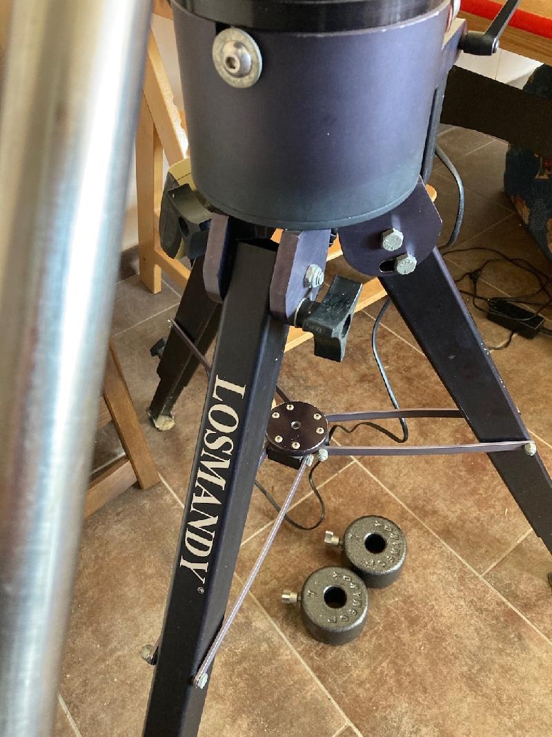 Monture Losmandy GM8 stepper