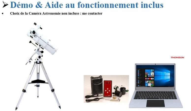 Télescope Perl Bellatrix 150750 EQ32 motorisé Télescope Perl Bellatrix 150750 EQ32 motorisé