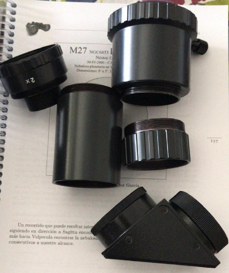 Prisme Zeiss et barlow 2x m44 et accessoires d'origine Prisme Zeiss et barlow 2x m44 et accessoires d'origine