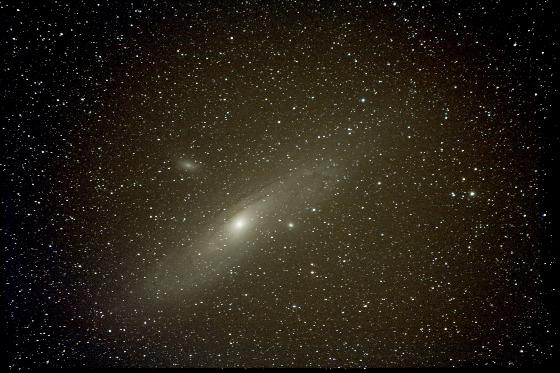 M31 1h00 de pose à 800 iso