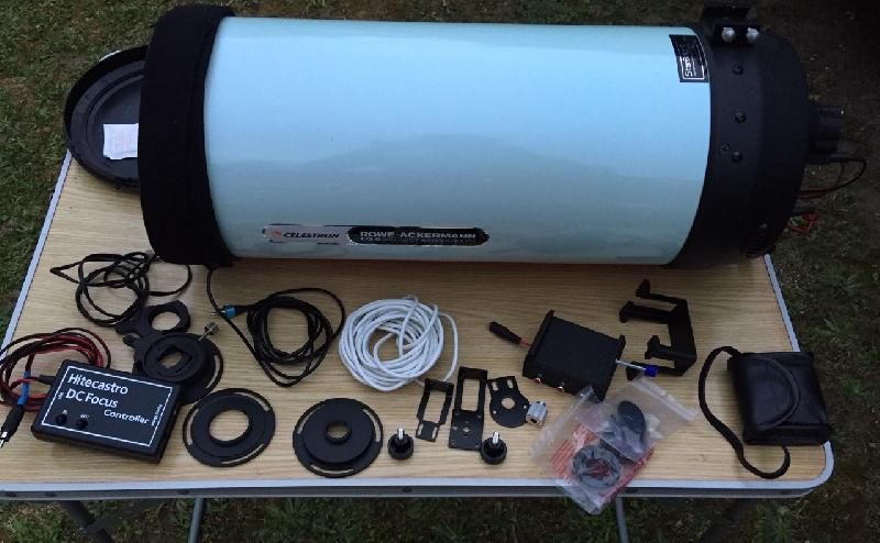 Setup astrophoto : RASA 8'' F2 optimisé Astrophoto + QHY183m Setup astrophoto : RASA 8'' F2 optimisé Astrophoto + QHY183m