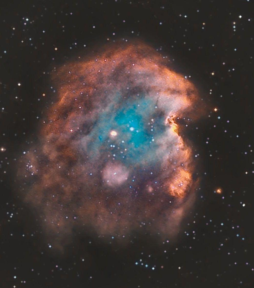 Nébuleuse de la TÊTE DU SINGE (NGC 2174) Nébuleuse de la TÊTE DU SINGE (NGC 2174)