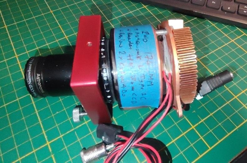 ZWO ASI 174mm, filtre Ha 7nm, filtre Ltype 2C, tilter ZWO ASI 174mm, filtre Ha 7nm, filtre Ltype 2C, tilter