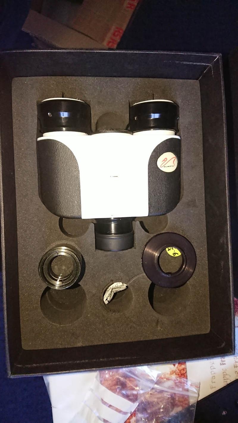 tête binoculaire william optics