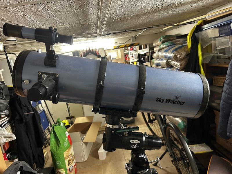 Skywatcher 150/750 sur eq 3-2
