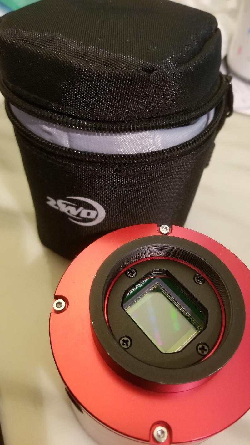 Caméra ZWO ASI 1600 MM Pro Monochrome refroidie