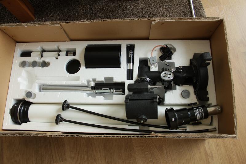 Lunette Admiral 80/1200 vintage, bien lire !