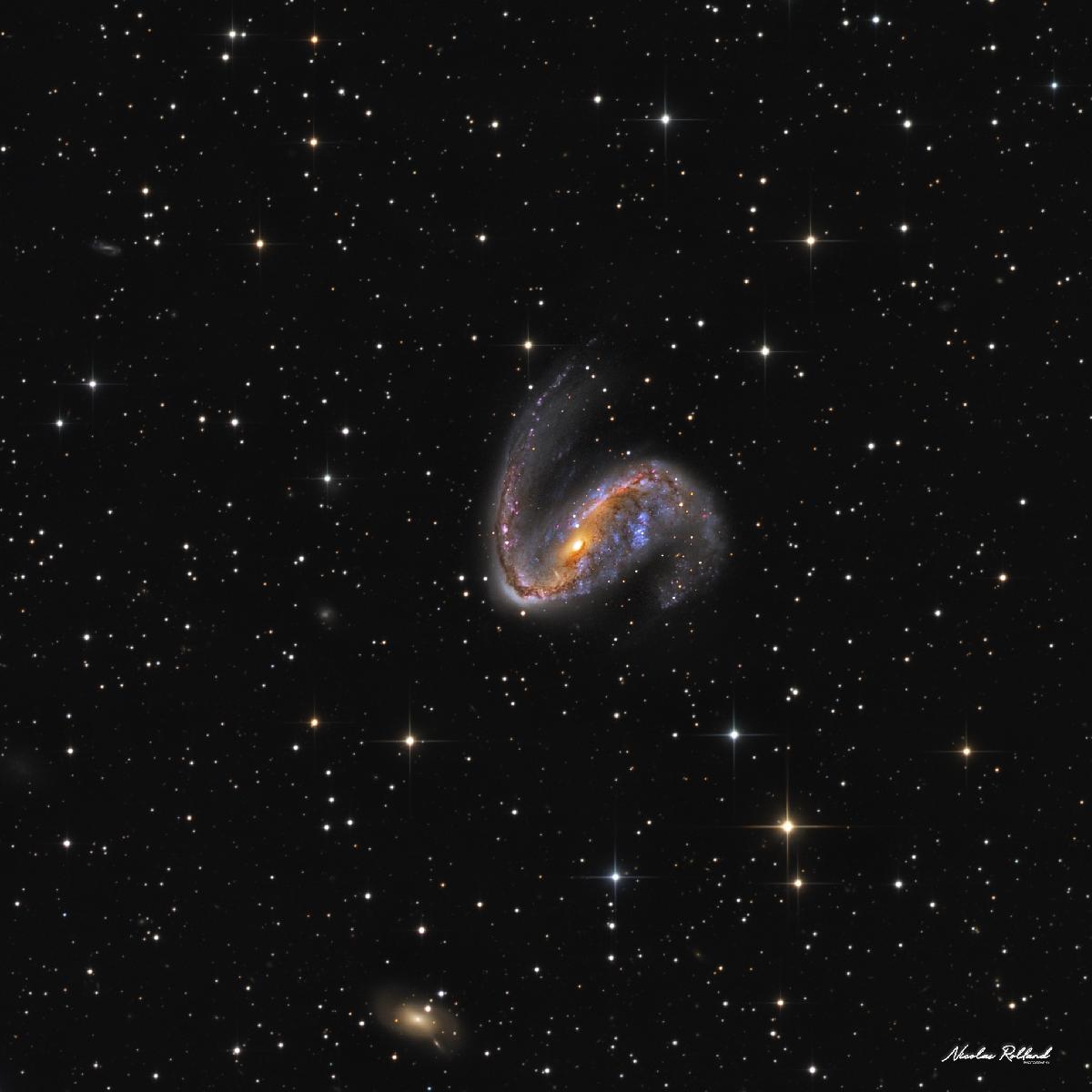 NGC 2442 HaLRGB Crop