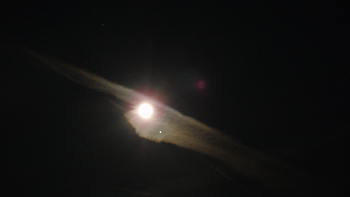 Conjonction Lune-Vénus 