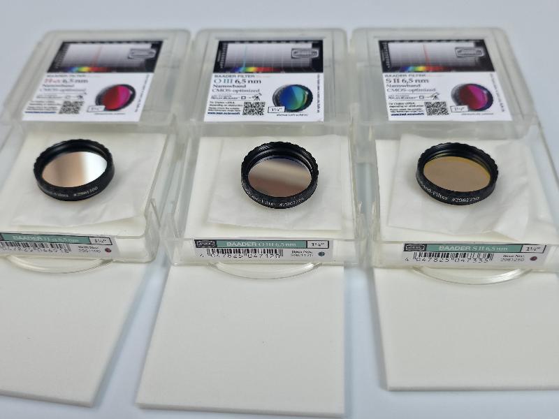 Lot de 3 filtres Baader cmos-optimized SHO 1,25"