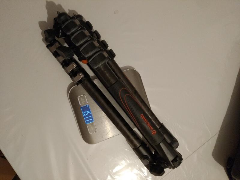 Trépied photo Vanguard VEO 265CB carbone 5 + rotule-ball Trépied photo Vanguard VEO 265CB carbone 5 + rotule-ball