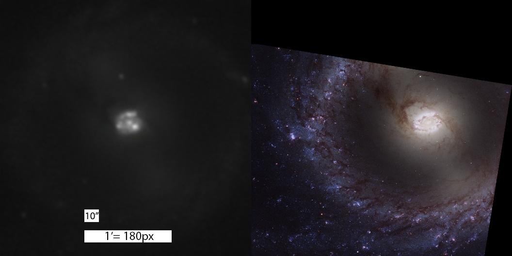 M95 Hubble