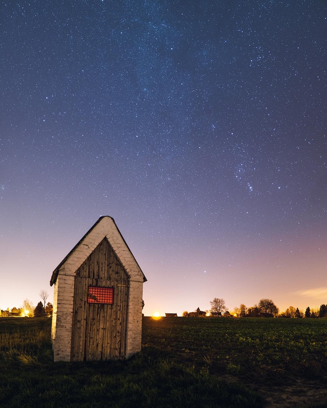 Orion et la chapelle