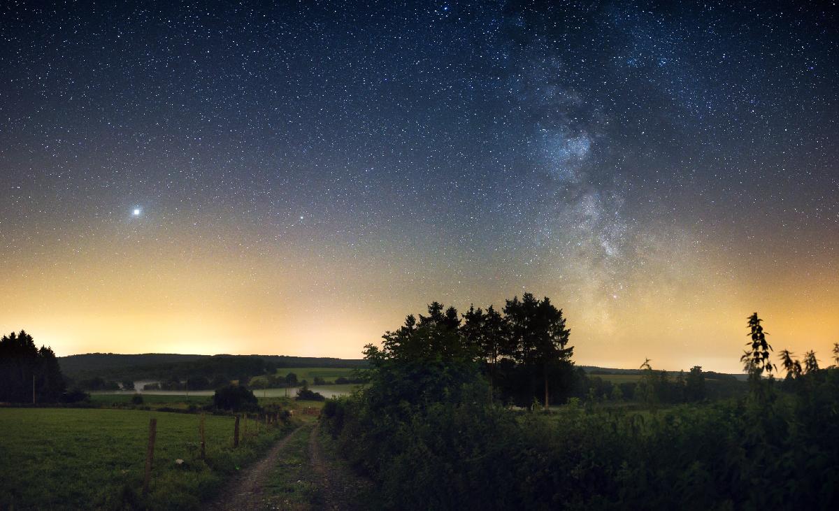 Panorama Jupiter-Saturne