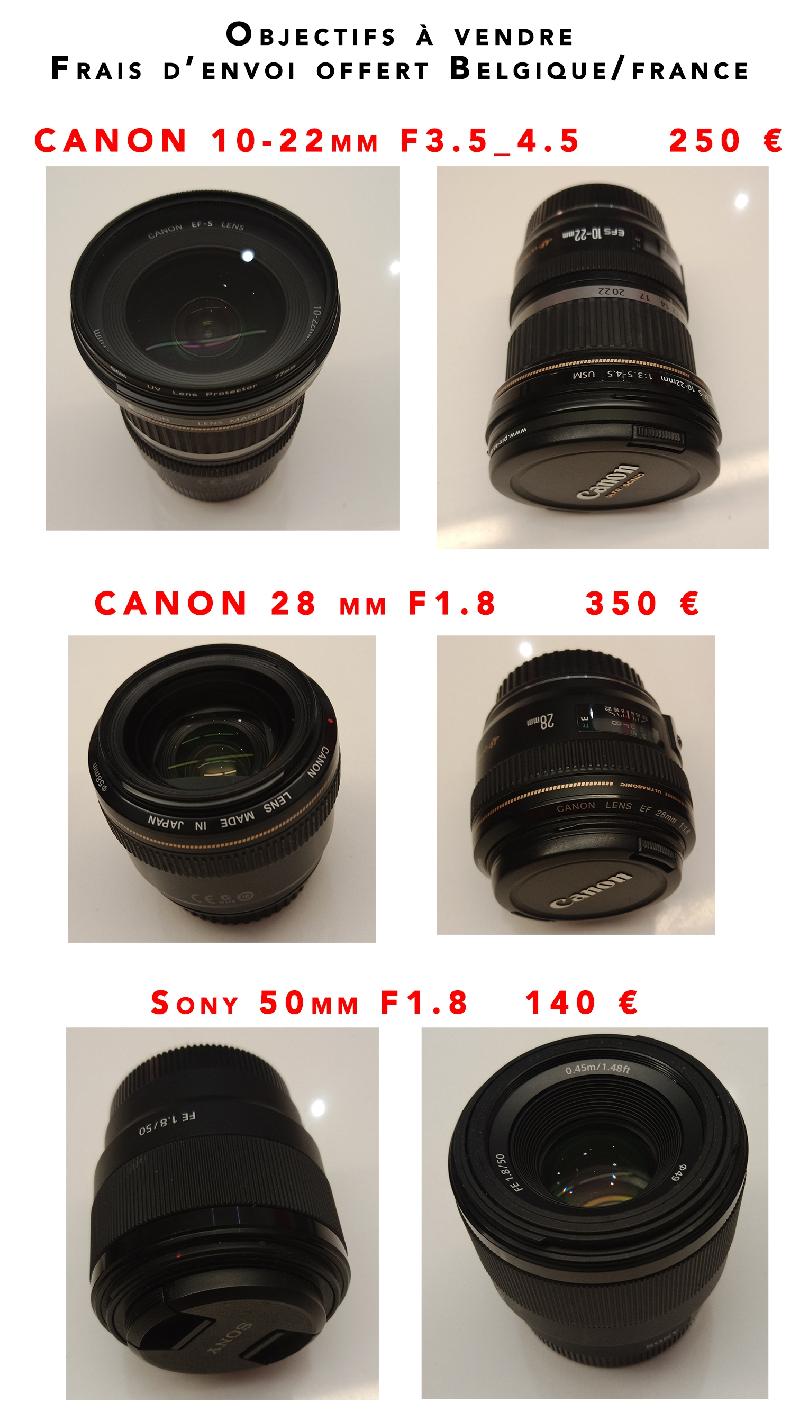 Canon 28mm F1.8 + 10-22mm f3.5_4.6 + Sony 50mm F1.8 Canon 28mm F1.8 + 10-22mm f3.5_4.6 + Sony 50mm F1.8