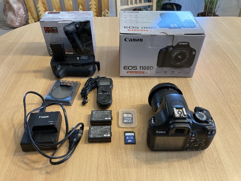 Canon EOS 1100D non défiltré + accessoires Canon EOS 1100D non défiltré + accessoires