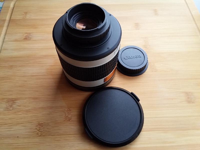 TELEOBJECTIF SAMYANG 500 mm 6.3 ETAT NEUF TELEOBJECTIF SAMYANG 500 mm 6.3 ETAT NEUF