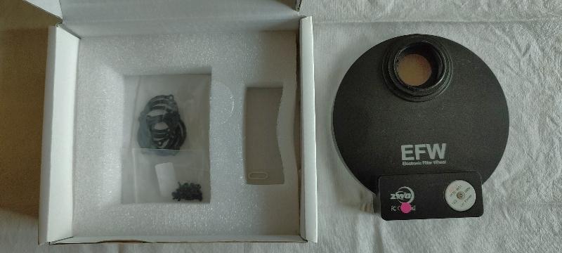 Roue à filtres motorisée ZWO 8 X 1.25 ''/ 31 mm