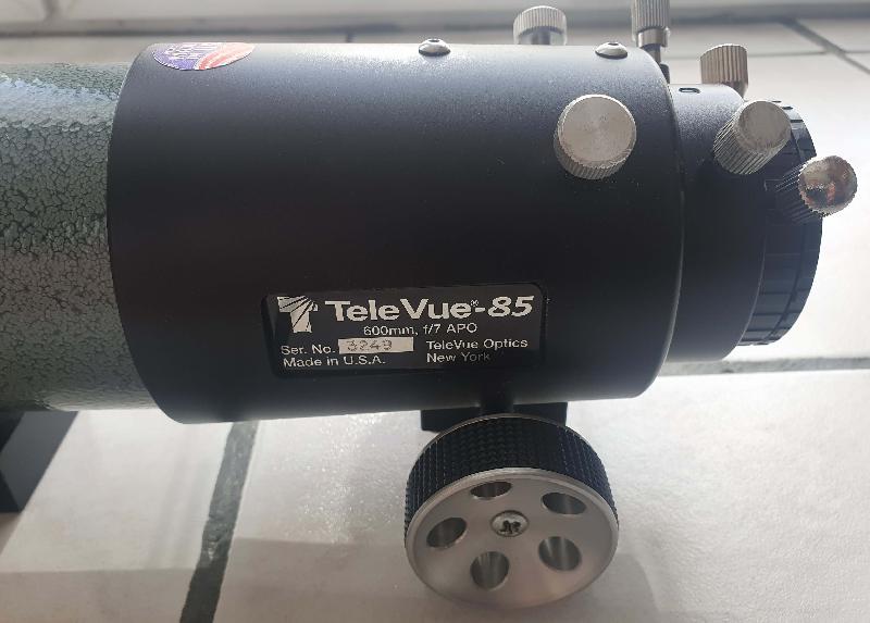 Lunette Televue TV-85 APO Lunette Televue TV-85 APO