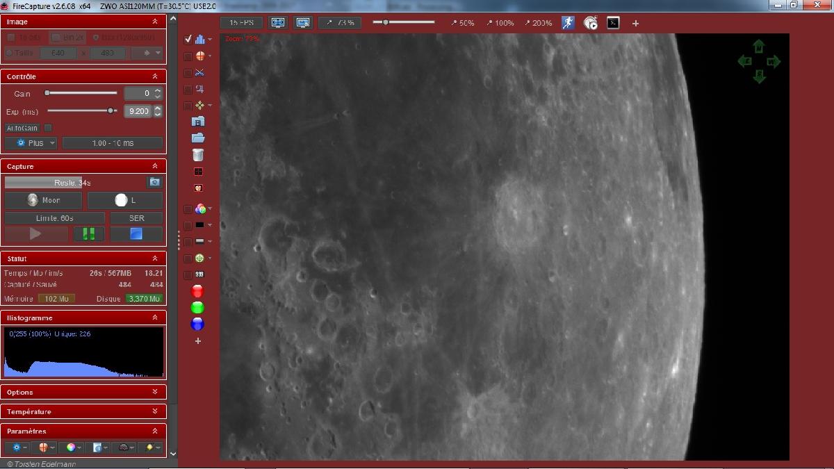 Live view T7 Astro. Live view T7 Astro.