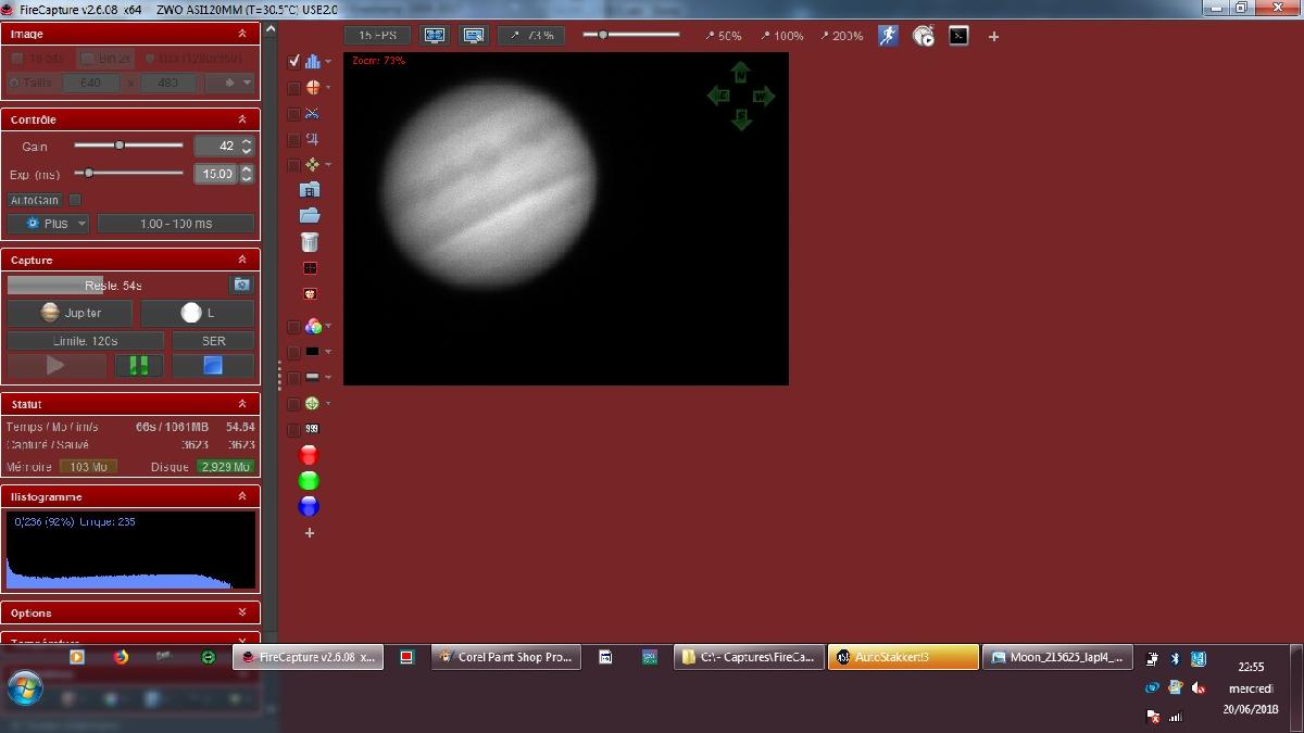 Live view T7 Astro 2 Live view T7 Astro 2