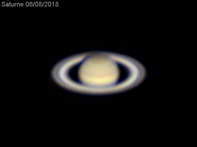 Saturne du 6 août 2018 Saturne du 6 août 2018