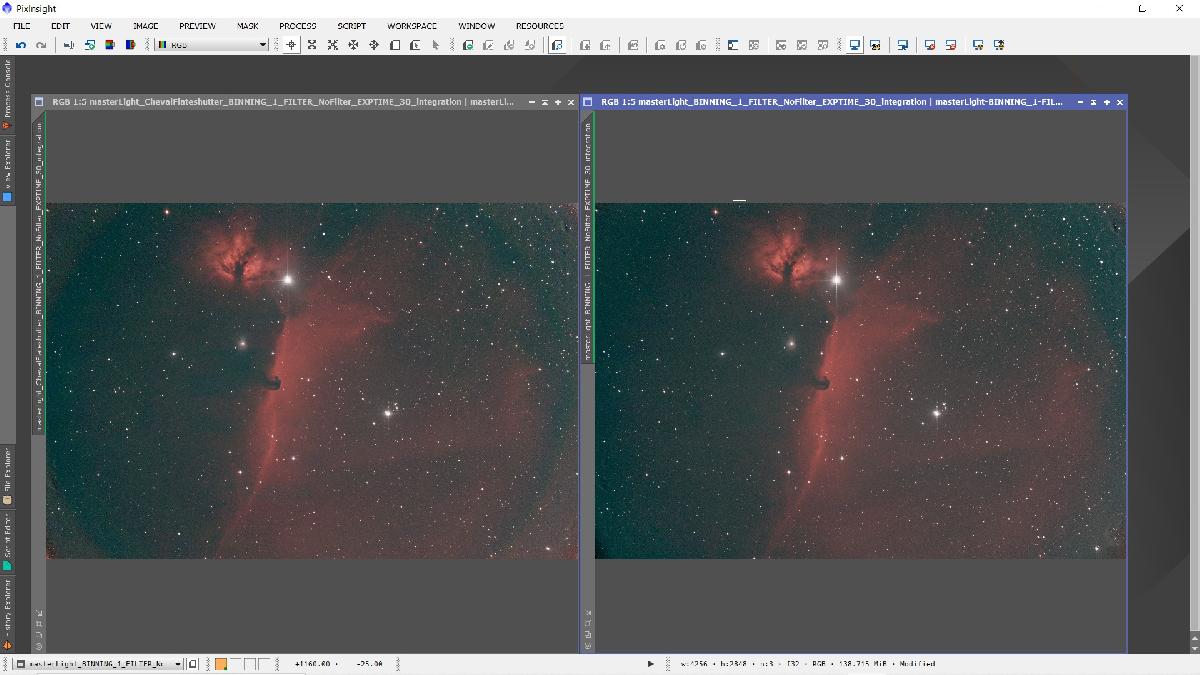 comparaison eshutter flats A7s full comparaison eshutter flats A7s full