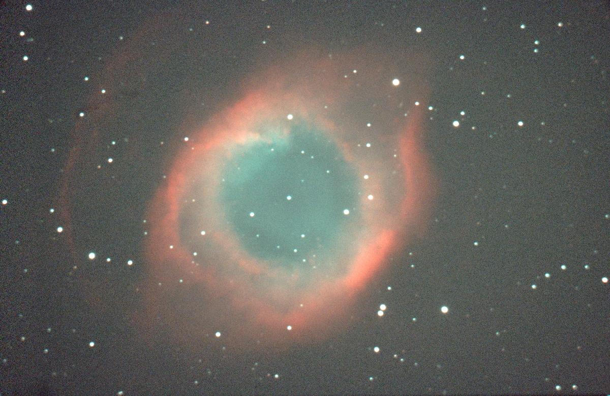 NGC7293 à l'A7s en poses courtes