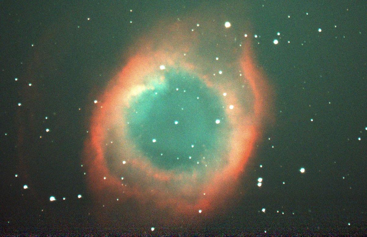 NGC7293 au C14+réducteur