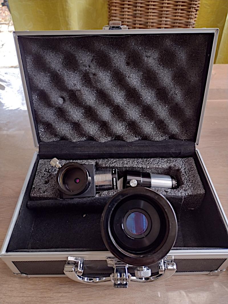 setup Halpha solaire etalon PST et camera DMK41 setup Halpha solaire etalon PST et camera DMK41