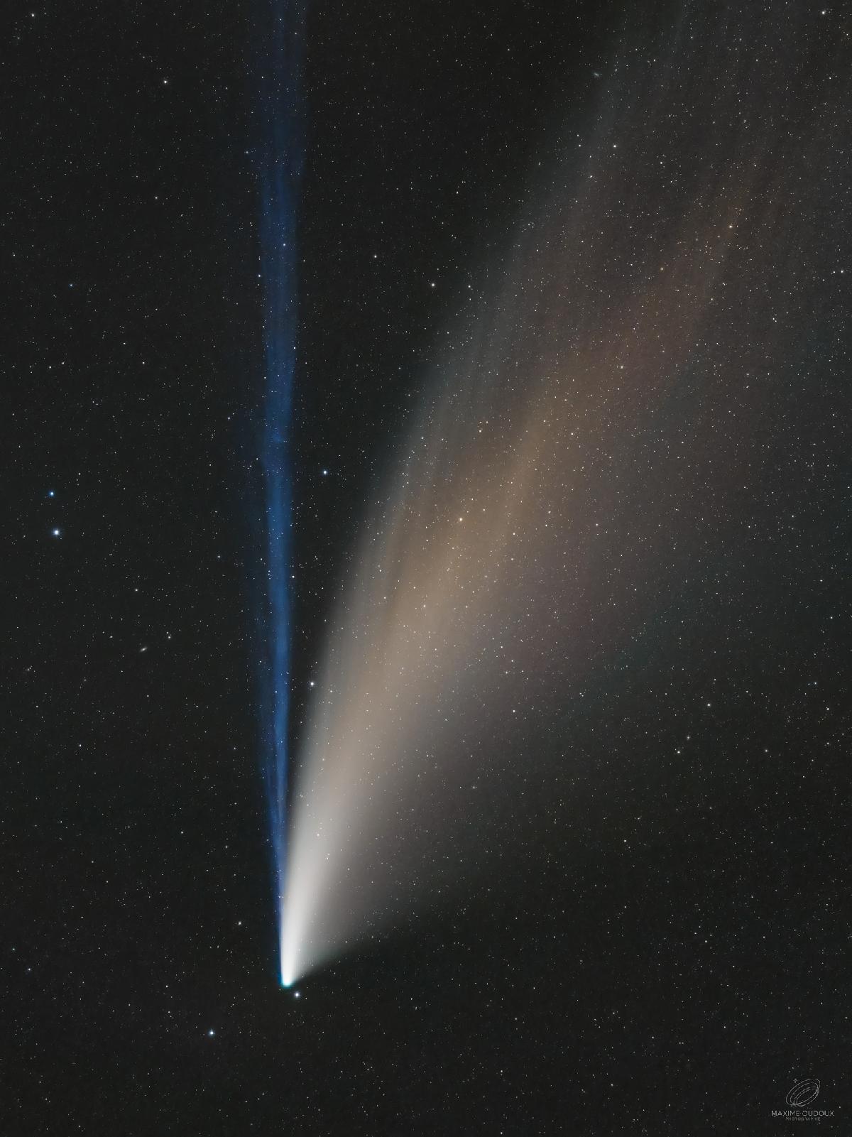 Comète Neowise en détail