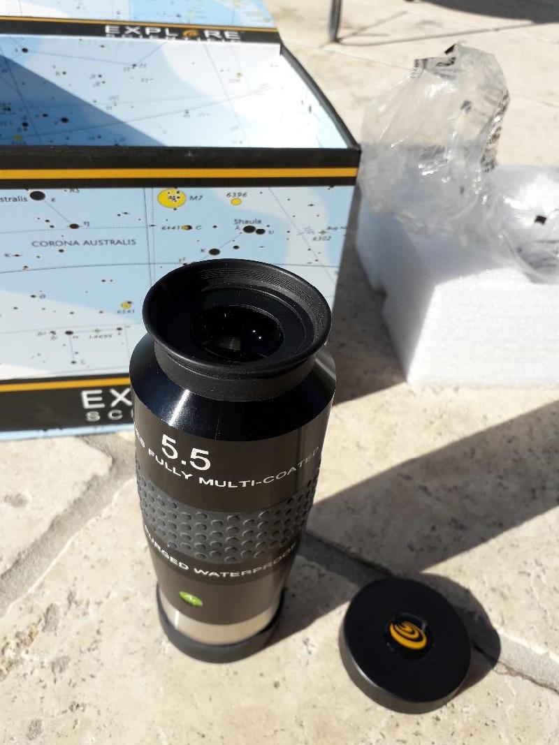 Vends occulaire 5.5mm Explore scientific 100° Vends occulaire 5.5mm Explore scientific 100°