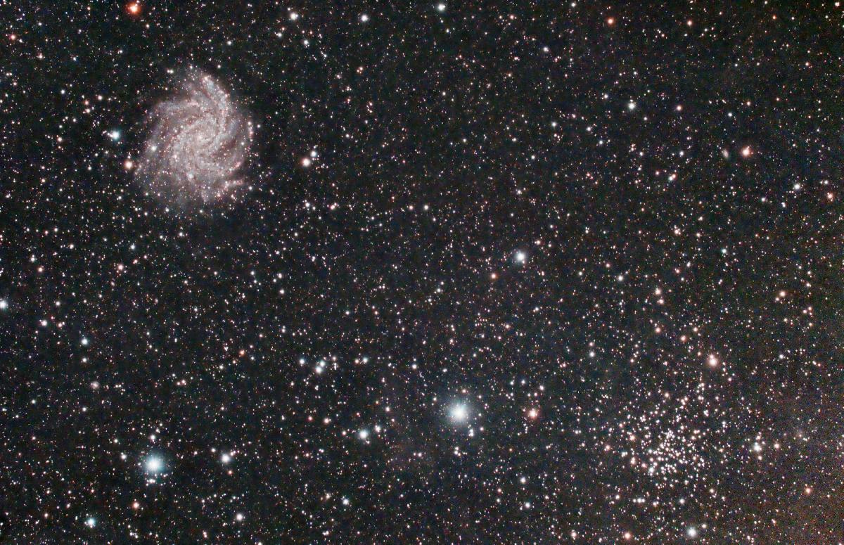 NGC6946 - Galaxie du feu artifice NGC6946 - Galaxie du feu artifice