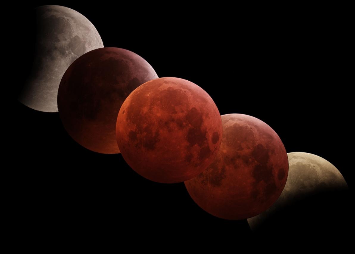 Eclipse de lune du 21/01/2019 Eclipse de lune du 21/01/2019