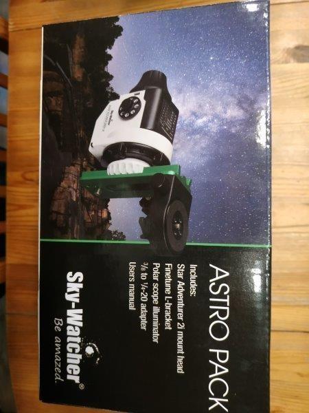 Monture Sky-Watcher Star Adventurer 2i WiFi (package Astronomie) Monture Sky-Watcher Star Adventurer 2i WiFi (package Astronomie)