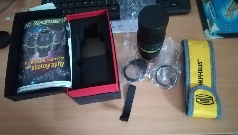Oculaire Morpheus 4,5mm complet