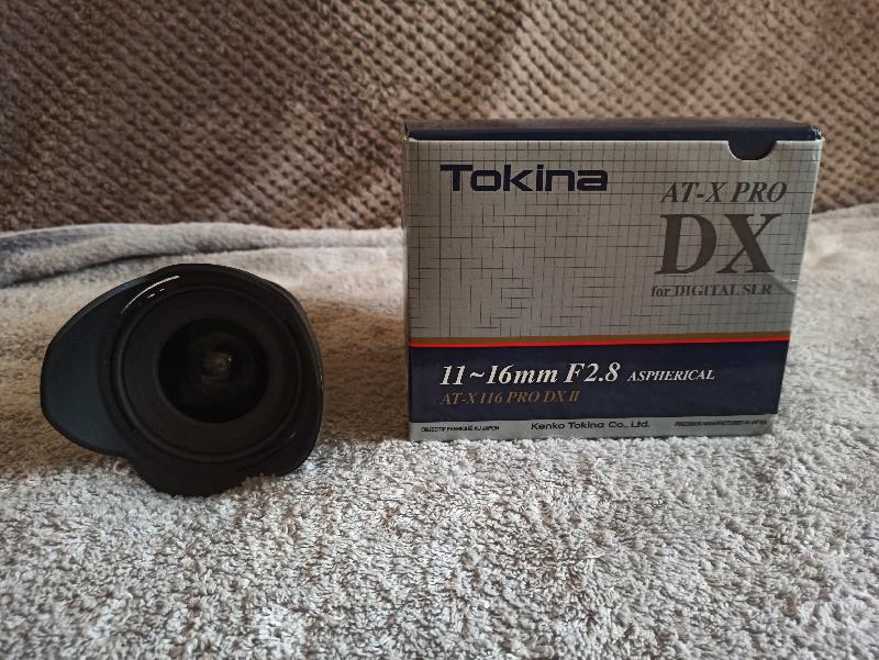  objectif tokina 11-16mm  f2.8 DXII  monture canon