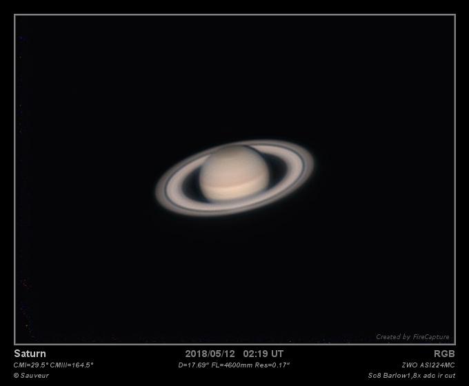 Saturne 12/05/2018 Saturne 12/05/2018