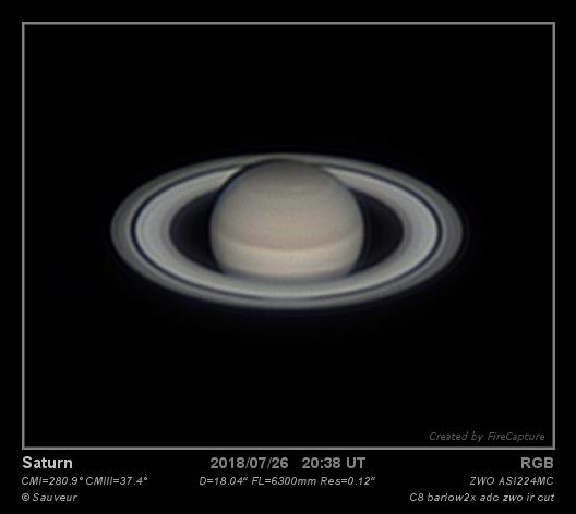 saturne 26/07/2018 saturne 26/07/2018